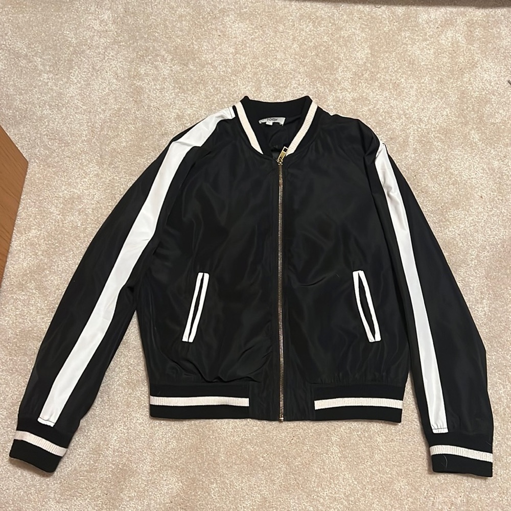 Black Zip Up Jacket
